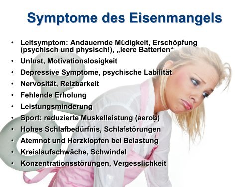 Referat Eisenmangel â Dr. med. Elisabeth Gaus - LZ Lauftreff