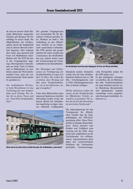 Fahrgast Zeitung - FAHRGAST Steiermark