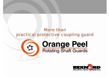 More than practical protective coupling guard - Rexnord