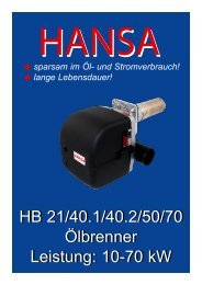 Serie HB - Hansa Brenner