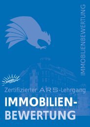 Zertifizierter ARS-Lehrgang IMMOBILIENBEWERTUNG