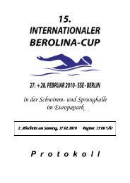 2 - Berolina-Cup