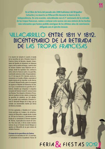villacarrillo entre 1811 y 1812. bicentenario de la retirada de las ...