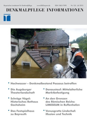 Denkmalpflege Informationen Nr. 155 (Juli 2013) - Bayerisches ...