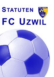STATUTEN - FC Uzwil