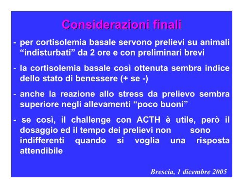 Il tenore ematico di cortisolo per la diagnosi dello stress cronico