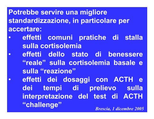 Il tenore ematico di cortisolo per la diagnosi dello stress cronico