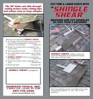 Shingle Shear Brochure.indd - PA Supply Company