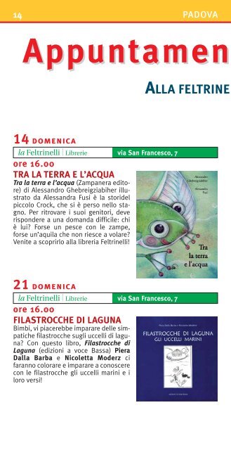 laFeltrinelli Mestre - Padova di settembre - Dino Ciani