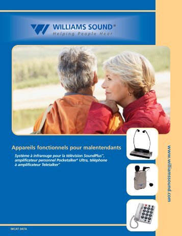 Appareils fonctionnels pour malentendants - Williams Sound