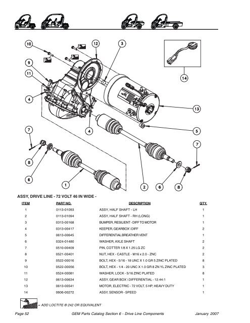 2007 Gem Parts Catalog - Gem Car Parts Direct