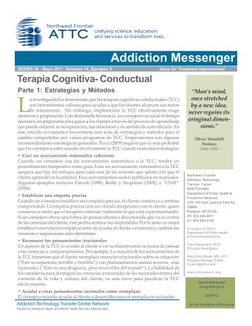 Terapia Cognitiva - Conductual - Parte 2 - the ATTC Network