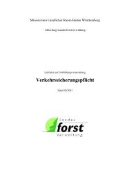 Verkehrssicherungspflicht Forst - Forstliches Ausbildungszentrum ...