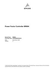Power Factor Controller BR604