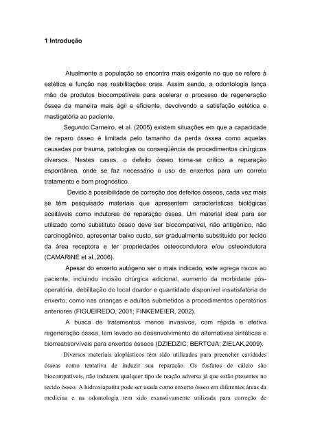 15. estudo histomorfometrico da reparaÃ§Ã£o Ã³ssea em ratos apÃ³s o ...