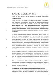 Car Wash Day 2011 chez McDonalds Suisse - Ronald McDonald ...