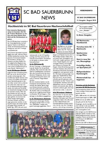 12.Ausgabe - SC Bad Sauerbrunn