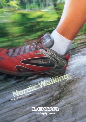 Nordic Walking In Brief - Lowa Boots