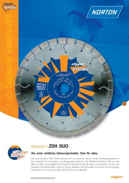 Dynamic ZDH DUO - Norton Construction Products
