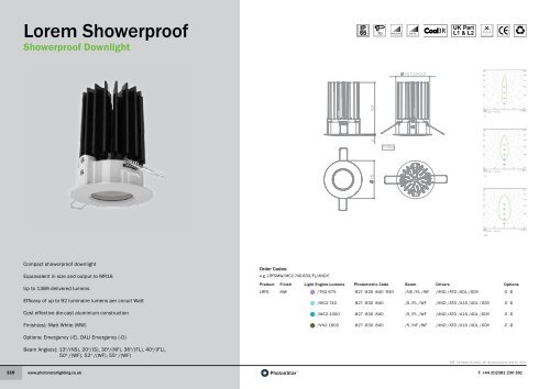 Lorem - PhotonStar LED