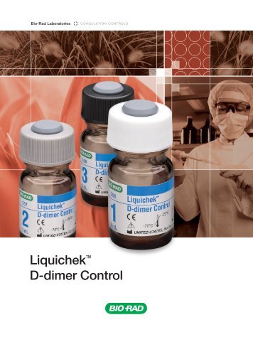 Liquichek™ D-dimer Control - QCNet