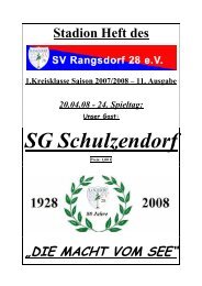 Liebe Leser - SV Rangsdorf 28