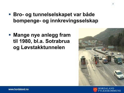 Bompengeselskapenes organisering, ansvar og ... - Norvegfinans