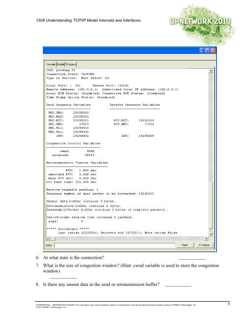 Understanding TCP/IP Model Internals and Interfaces