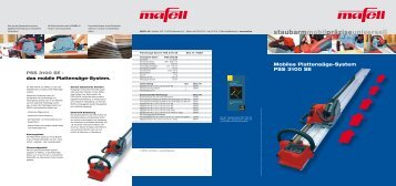 staubarmmobilpräziseuniversell - Mafell.sk