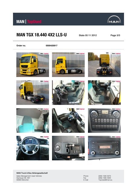 MAN TGX 18.440 4X2 LLS-U - MAN TopUsed