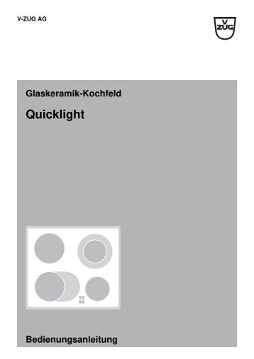 Quicklight - V-ZUG Ltd