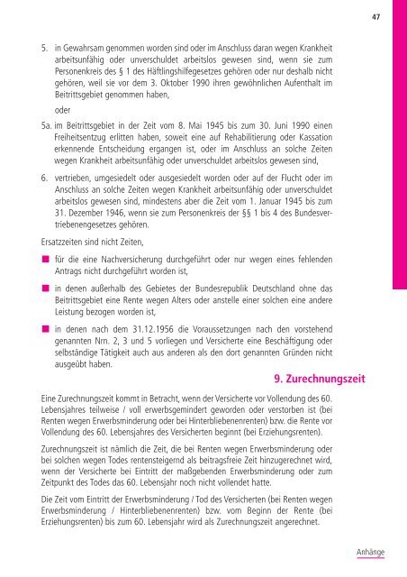 Renten an Hinterbliebene - Erziehungsrente [pdf] - Wert