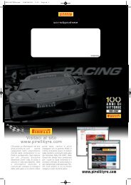 racing - pirelli