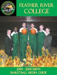 BBall Media Guide Final Layout - Feather River College