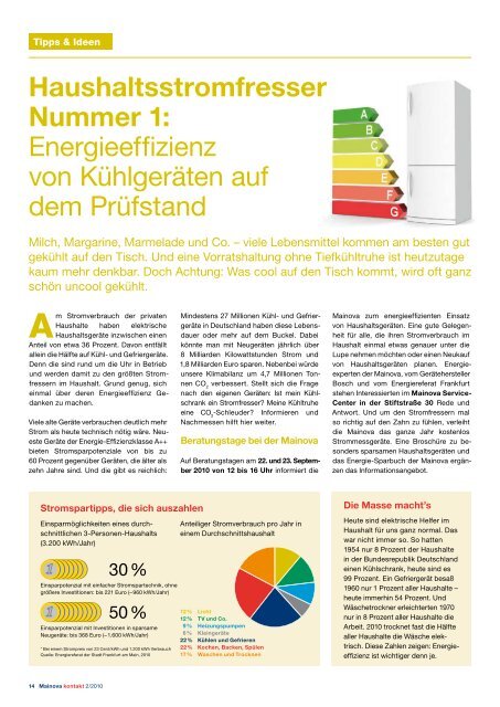 Saubere Energie aus der Region - Mainova AG