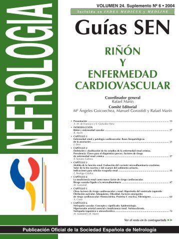 RIÑÓN Y ENFERMEDAD CARDIOVASCULAR - Seden