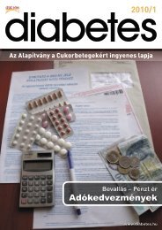 AdÃ³kedvezmÃ©nyek - Diabetes