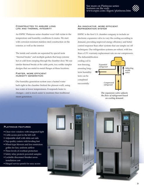 Platinous temperature and humidity chambers Top Quality ... - Zycon