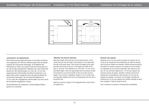 Montageanleitung assembly instruction notice de montage