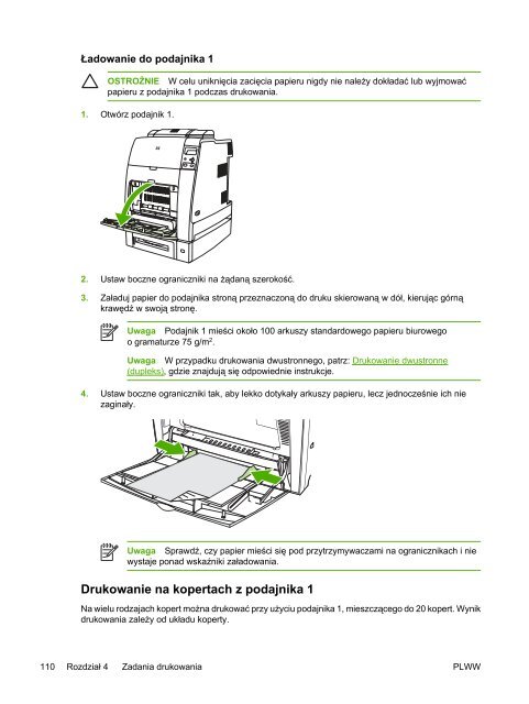 HP Color LaserJet 4700 – PLWW - Centrum Druku