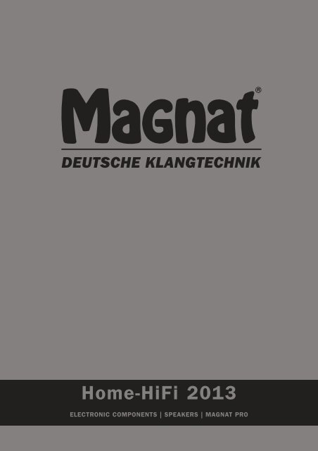 Home-HiFi 2013 - Magnat