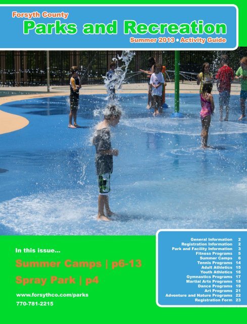 View Summer Brochure (PDF) - Forsyth County Government