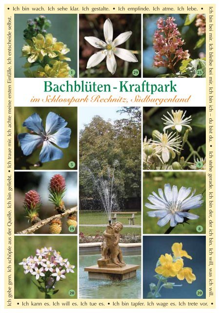 BachblÃ¼ten-Kraftpark - Gemeinde Rechnitz