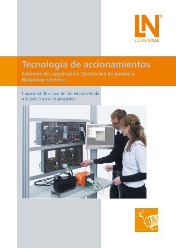 Tecnología de accionamientos - Lucas-Nülle Lehr