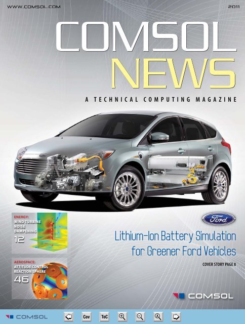 Lithium-Ion Battery Simulation for Greener Ford Vehicles
