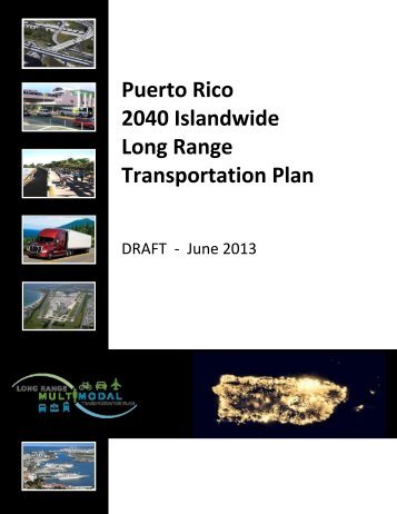 Puerto Rico 2040 Islandwide Long Range Transportation Plan - DTOP