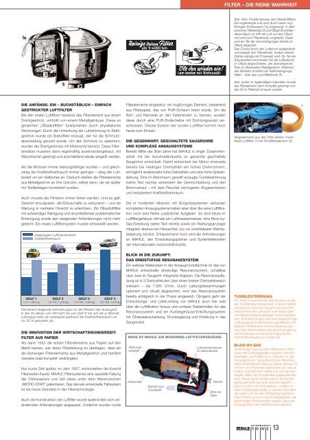 MAHLE news 3/05 Helvetica