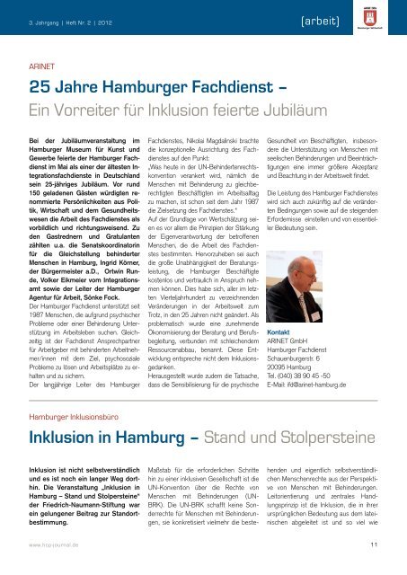 HCP Journal 02 aus 2012