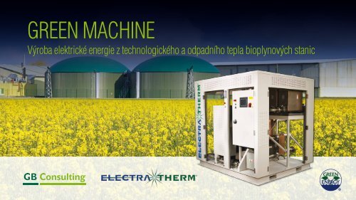 Prezentace Green Machine-CZ - GB Consulting, s.r.o.