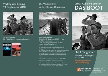 PDF-Flyer zum Rahmenprogramm - Buchheim Museum der Phantasie